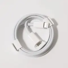 未使用｜Apple純正 Lightning USB-C ケーブル ①