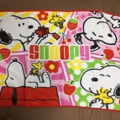 値下げしました！最安値♡新品☆スヌーピーのフリースひざ掛け