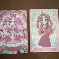 プリキュア 名探偵プリキュア キラキラカードグミ 　2枚セット