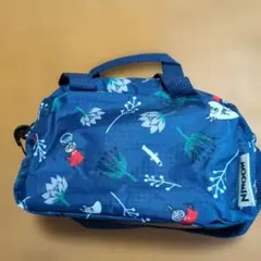 MOOMIN ムーミン ポーチ バッグ ネイビーのサムネイル