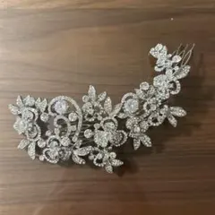 結婚式用　髪飾り　ヘッドドレス