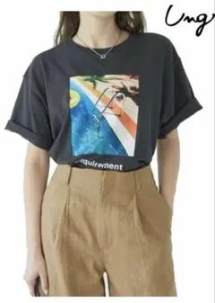 アングリッド Ungrid フォトビッグロゴTeeのサムネイル