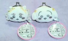 ちいかわ　ミニがまぐち　２個セット(シーサー、うさぎ)