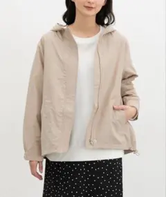 Honeys 撥水加工 ベージュ Mサイズ マウンテンパーカー