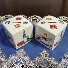 Tiffany & Co. 王冠付き鳥の貯金箱 陶器製 希少・美品】ティファニー／陶器製 貯金箱 - メルカリ