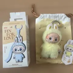 正規品 POP MART Pin for Love ラブブ イニシャル F