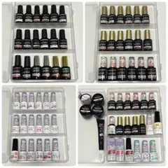 100均 ジェルネイル 78個まとめ売り セリア キャンドゥ