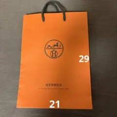 HERMES ショッピングバッグ オレンジ