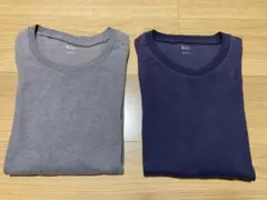 ユニクロ　UNIQLO　ロンT　メンズ　２枚　セット