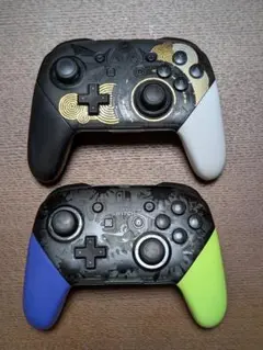 Nintendo Switch 純正品　プロコン　ゼルダ スプラ セット