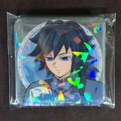 【鬼滅の刃】モクテルバー　コレクションロト第１弾　グリッター缶バッジ／冨岡義勇