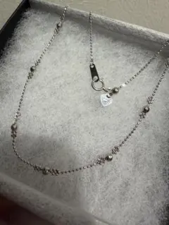 ゆーこ様専用3.66g PT850 カットボールチェーン45cm 調整チェーン