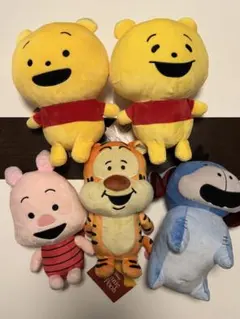 【ディズニー】にしむらゆうじ画❣️ くまのプーさんシリーズ　5点セット