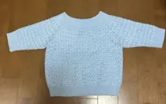 春ニット　5分袖　セシルマクビー