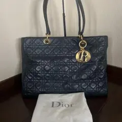 クリスチャンディオール　ロゴチャーム　ハンドバッグ　トートバッグ