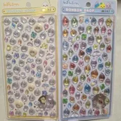 しずくちゃんBONBON DROP mini ステッカーセット 2枚