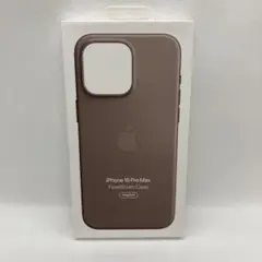 (N02)新品iPhone 15 Pro Max FineWoven ケース