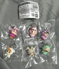 クレヨンしんちゃん めじるしアクセサリー2 パステルカラー　コンプリートセット