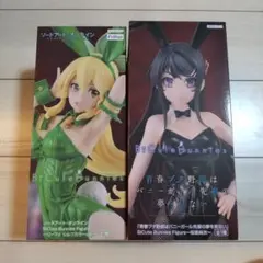 青春ブタ野郎　BicuteBunnies 桜島麻衣　10体セット！ 青ブタ」バニーな桜島麻衣のグッズがいっぱい♪ 10周年記念オンリー