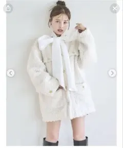 2025年最新】dazzlin ボアフレンチブルゾンの人気アイテム