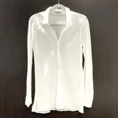 JIL SANDER　ジルサンダー　長袖シャツ　ホワイト　白　サイズ38のサムネイル