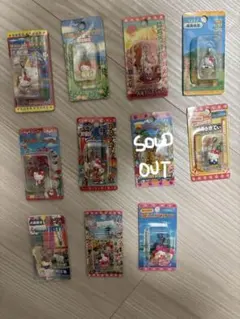 バラ売り・他地域まとめ買い可】ハローキティ ファスナーマスコット