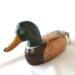 ロジエ【ROSIER 】 FORTUNATE DECOY　木彫りの鴨のデコイ