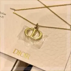 【新品・箱なし本体のみ】DIOR 正規品 ゴールド CDロゴ ネックレスのサムネイル