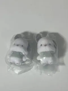 サンリオ キャラクターズ カラフルカラビナ マスコットチャーム ポチャッコ2点