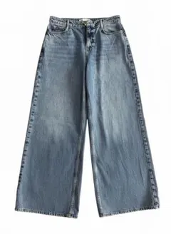 2025年最新】ZARAワイドレッグデニムの人気アイテム - メルカリ