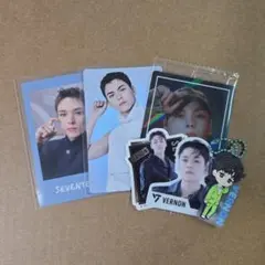 SEVENTEEN バーノン トレカ ウエハース ラバーストラップ セット