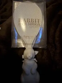 Francfranc RABBIT RICE SPOON 立つしゃもじ ホワイトのサムネイル