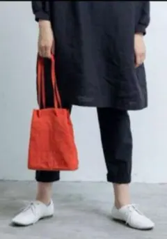 中川政七商店　天日干しリネンの巾着バッグ