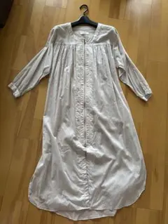 doudou ドゥドゥ　ロングカーディガン　薄手　ジャケット　グレージュ