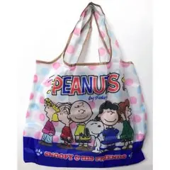 大人気 スヌーピー SNOOPY トートバッグ 拡大デザイン ☆★
