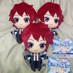 ⑥ 朱桜司 新衣装 ぬいぐるみ ×3つセット あんスタ - メルカリ