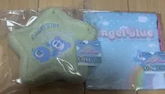 エニマイくじ エンジェルブルー C賞ボアミニポーチ、D賞巾着ポーチ