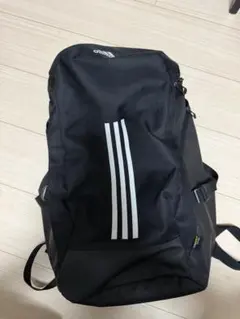adidas 3本ライン ブラックバックパック