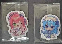 ​ホロライブチョコクランチ ステッカー さくらみこ 星街すいせい miComet