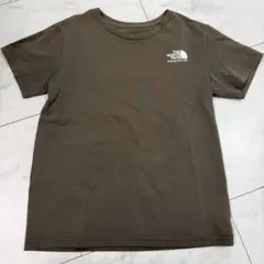 ノースフェイス　140 カーキ　半袖Tシャツ