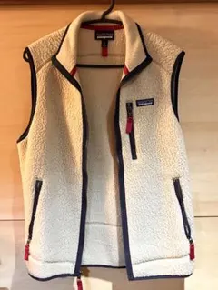 patagonia フリースベスト S クリームのサムネイル