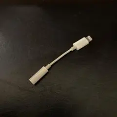 Apple純正 Lightning to 3.5mmオーディオアダプター