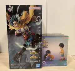 ヒロアカ　一番くじ　デク　いずく&てんこ　フィギュア