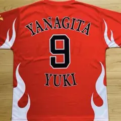 柳田悠岐選手SoftBank Hawks カチドキレッドTシャツ Lサイズ