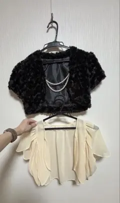【2点セット】ドレス用ボレロ