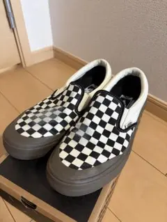 コ*ノ様 VANS BMXスリッポン チェッカー26.5cm新品ガムソール 希少