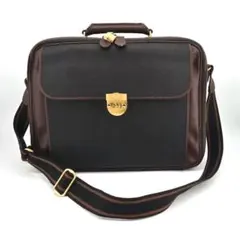 dunhill　2WAY　ビジネスバッグ　コ－ティングキャンバス　 イタリア製のサムネイル