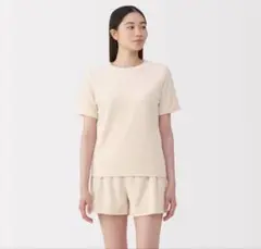 婦人　コットンベロア半袖Ｔシャツ
