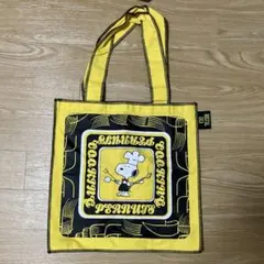 新品スヌーピーSNOOPYノスタルジカトートバッグ イエロー 廃盤品のサムネイル