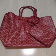 レッド トートバッグ